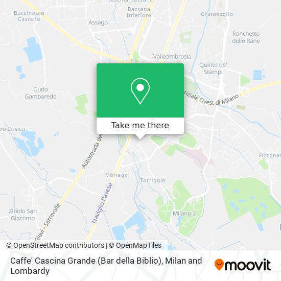 Caffe' Cascina Grande (Bar della Biblio) map
