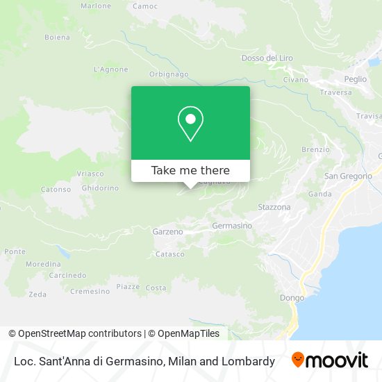 Loc. Sant'Anna di Germasino map