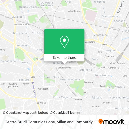 Centro Studi Comunicazione map