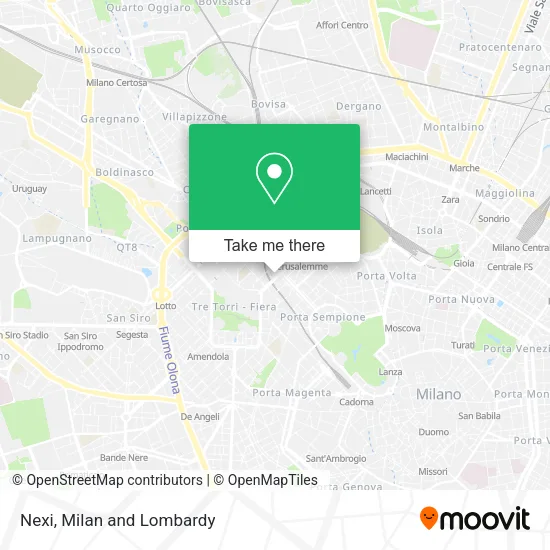 Nexi map