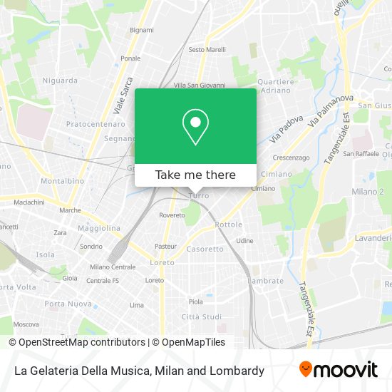 La Gelateria Della Musica map