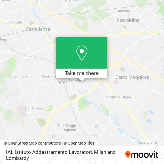 IAL Istituto Addestramento Lavoratori map