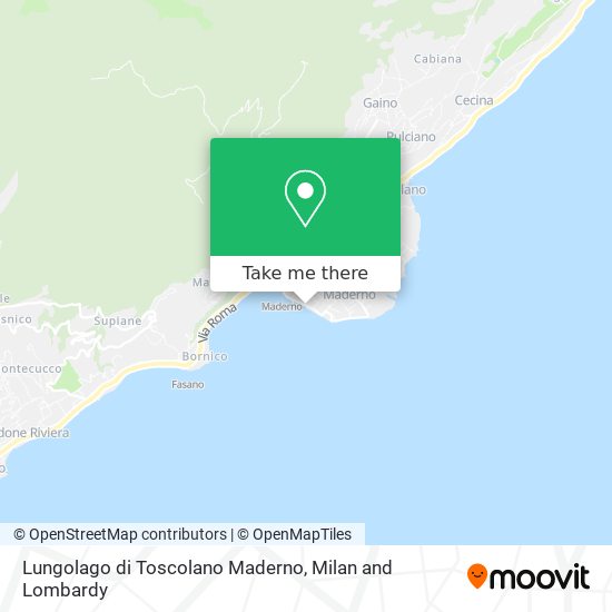 Lungolago di Toscolano Maderno map