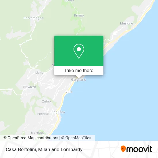 Casa Bertolini map