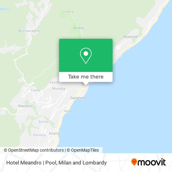 Hotel Meandro | Pool map