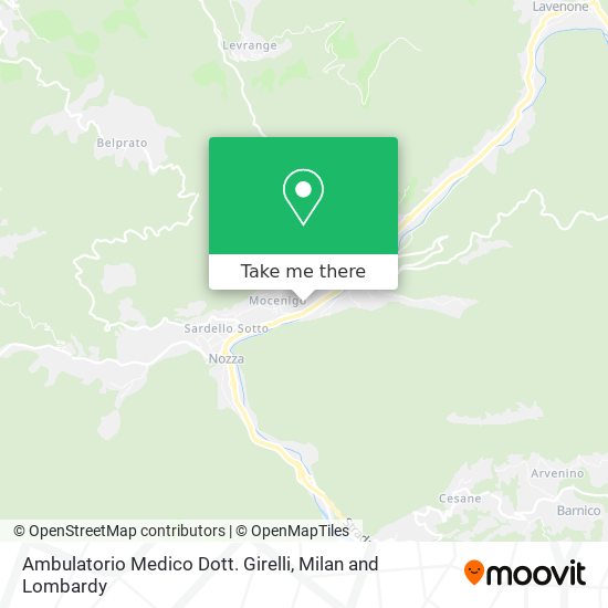 Ambulatorio Medico Dott. Girelli map