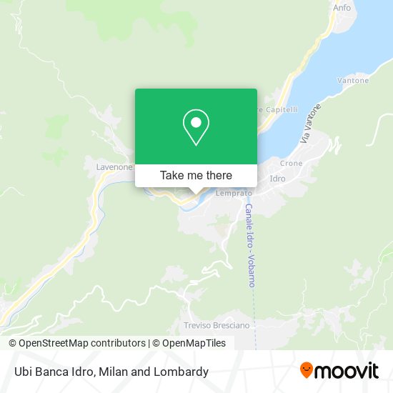 Ubi Banca Idro map