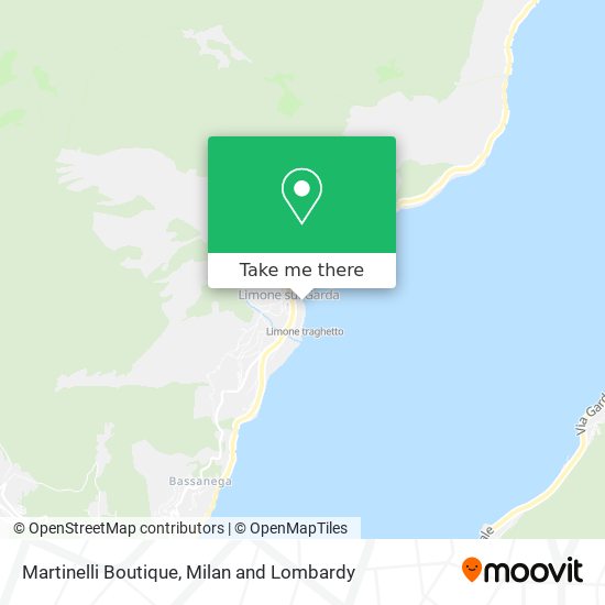 Martinelli Boutique map