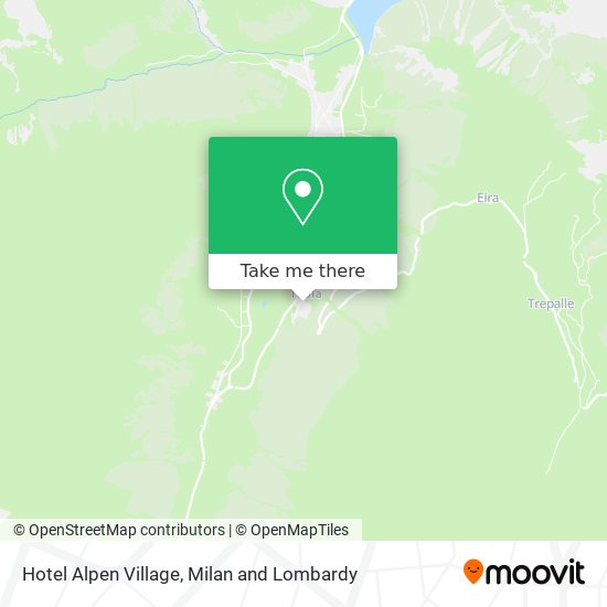 Hotel Alpen Village map
