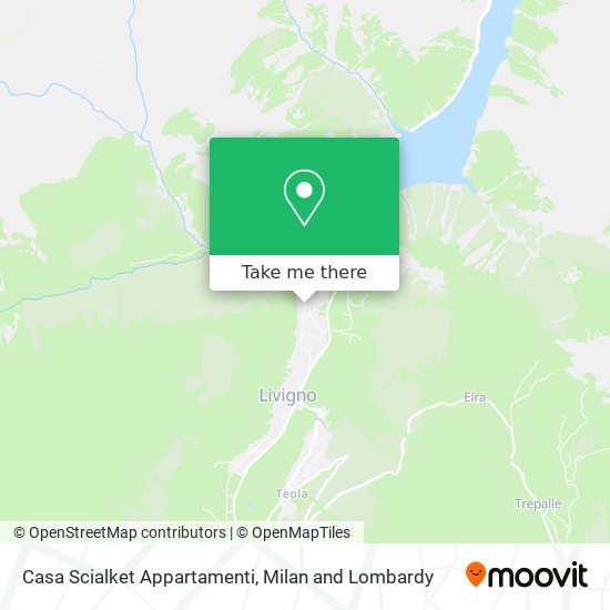Casa Scialket Appartamenti map