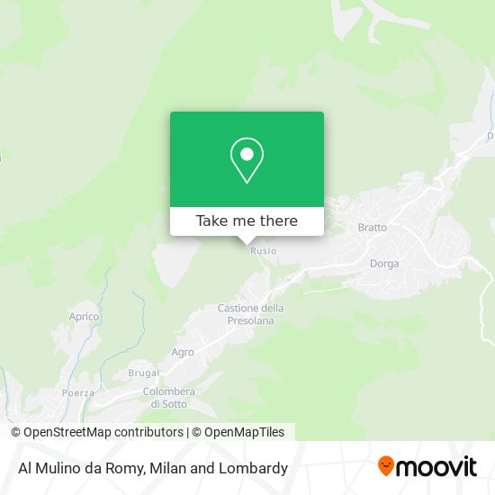 Al Mulino da Romy map