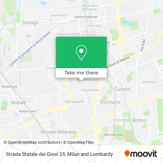 Strada Statale dei Giovi 35 map
