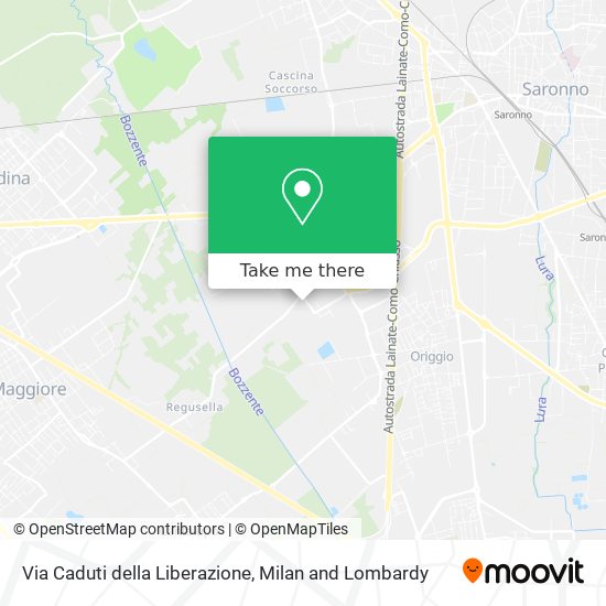 Via Caduti della Liberazione map