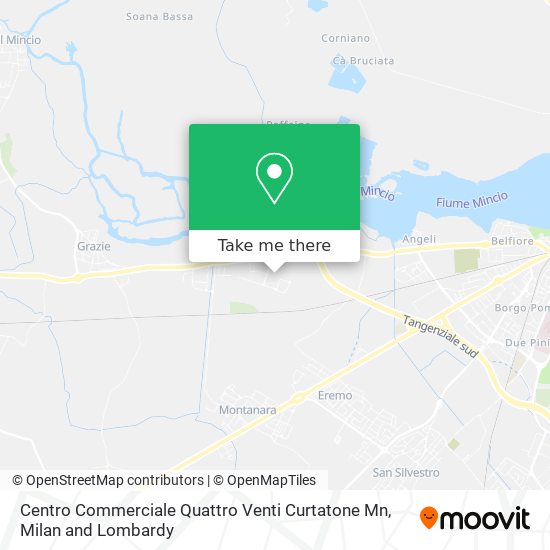 Centro Commerciale Quattro Venti Curtatone Mn map
