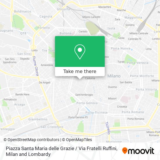 Piazza Santa Maria delle Grazie / Via Fratelli Ruffini map