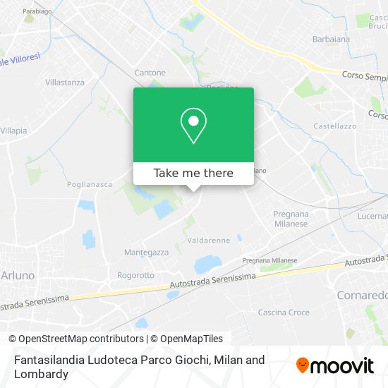 Fantasilandia Ludoteca Parco Giochi map