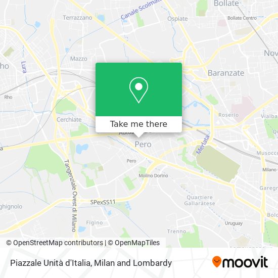 Piazzale Unità d'Italia map