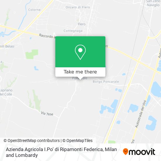 Azienda Agricola I.Po' di Ripamonti Federica map