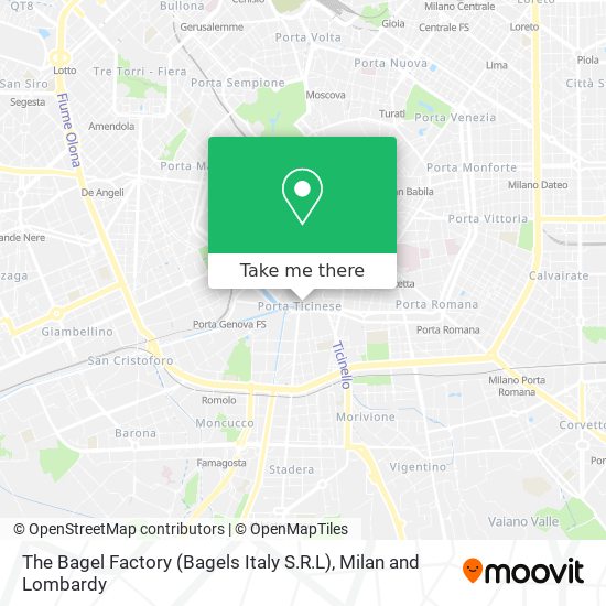 The Bagel Factory (Bagels Italy S.R.L) map