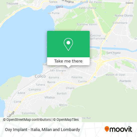 Oxy Implant - Italia map