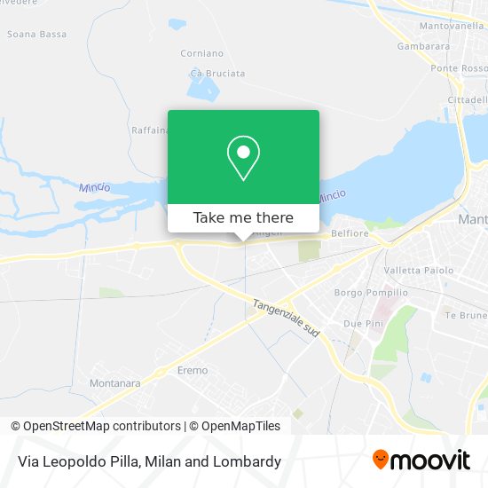 Via Leopoldo Pilla map