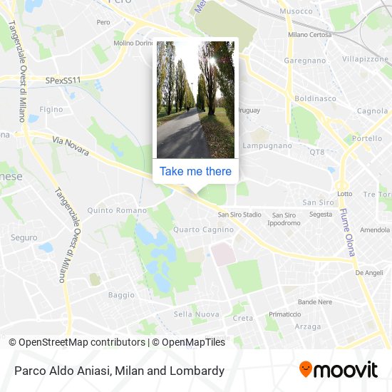 Parco Aldo Aniasi map