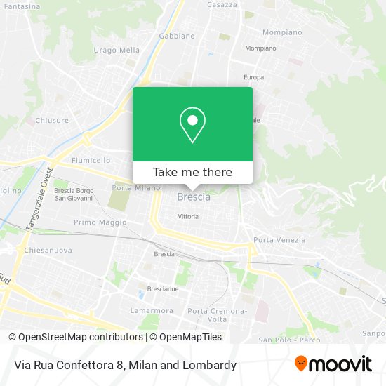 Via Rua Confettora 8 map