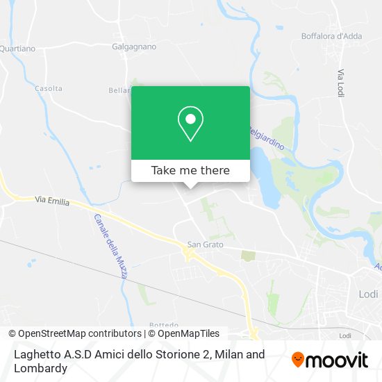 Laghetto A.S.D Amici dello Storione 2 map