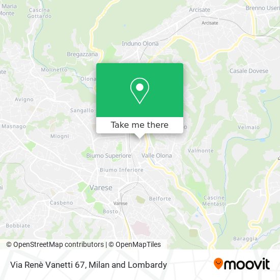 Via Renè Vanetti 67 map