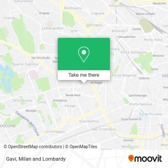 Gavi map