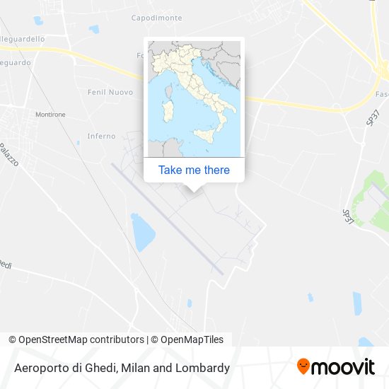 Aeroporto di Ghedi map
