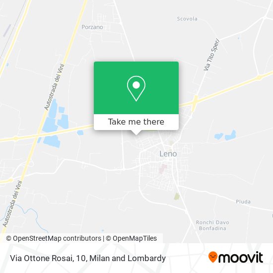 Via Ottone Rosai, 10 map