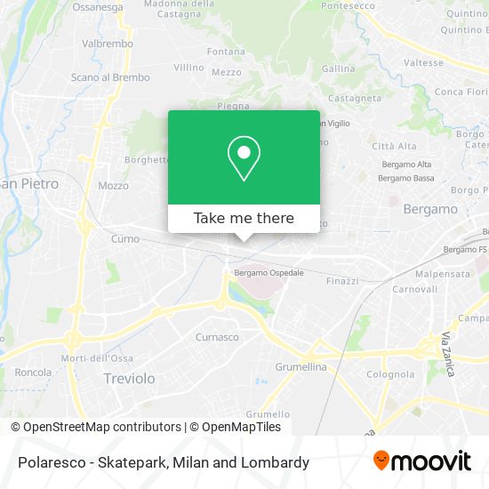 Polaresco - Skatepark map