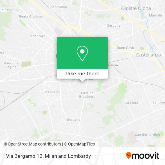 Via Bergamo 12 map