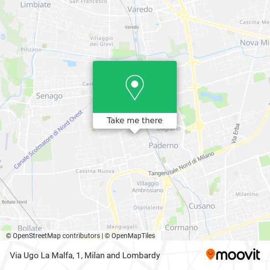 Via Ugo La Malfa, 1 map