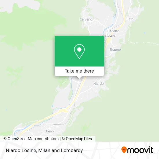 Niardo Losine map