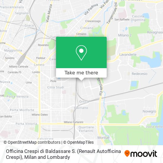 Officina Crespi di Baldassare S. (Renault Autofficina Crespi) map