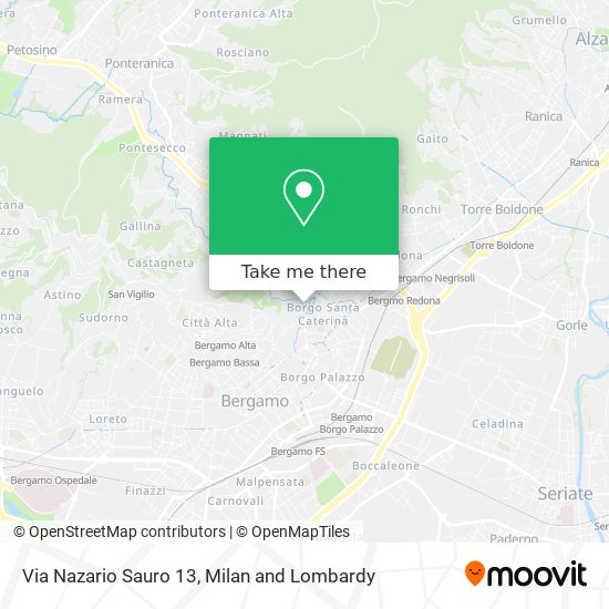 Via Nazario Sauro 13 map