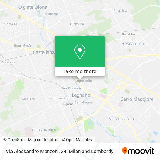 Via Alessandro Manzoni, 24 map