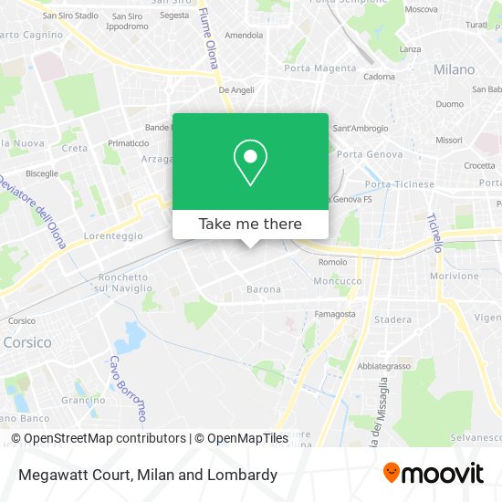 Megawatt Court map