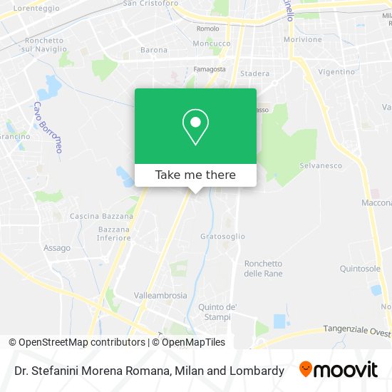 Dr. Stefanini Morena Romana map
