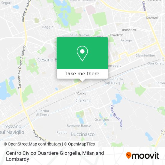 Centro Civico Quartiere Giorgella map