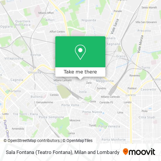 Sala Fontana (Teatro Fontana) map
