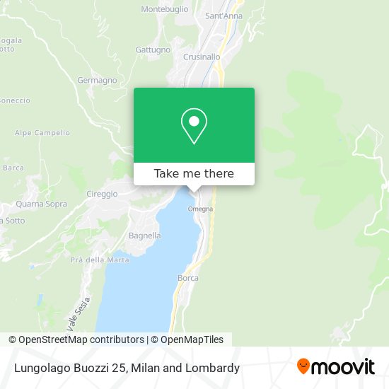Lungolago Buozzi 25 map