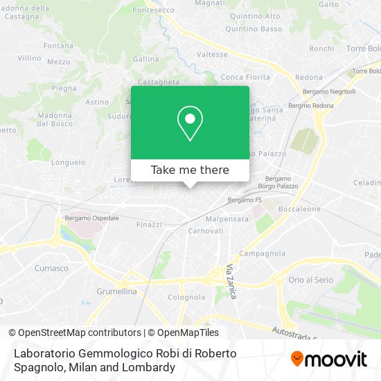 Laboratorio Gemmologico Robi di Roberto Spagnolo map