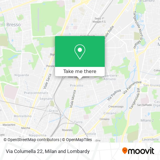 Via Columella 22 map
