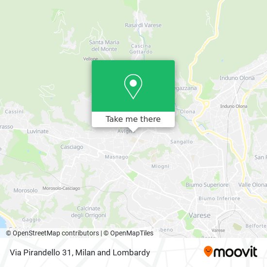 Via Pirandello 31 map