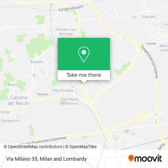 Via Milano 35 map