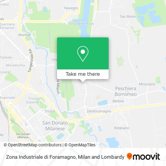 Zona Industriale di Foramagno map