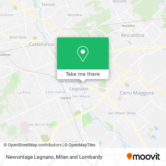 Newvintage Legnano map